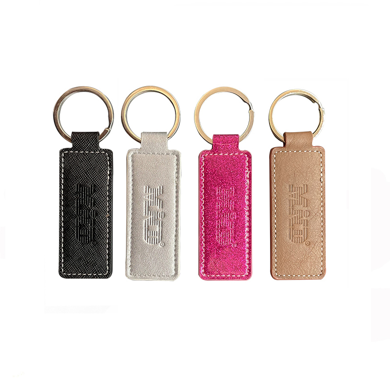 Wholesale PU Leather Key Fob Durable