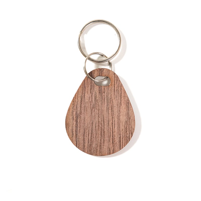 ECO-friendly Wooden Key Fobs With Chip