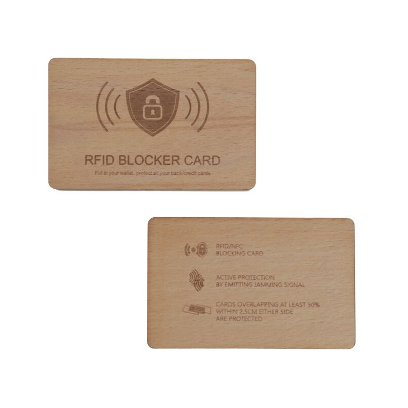 Protect Your Digital Life Naturally – The Wooden RFID Blocking Card by Chengdu Mind Iot Technology Co., Ltd.