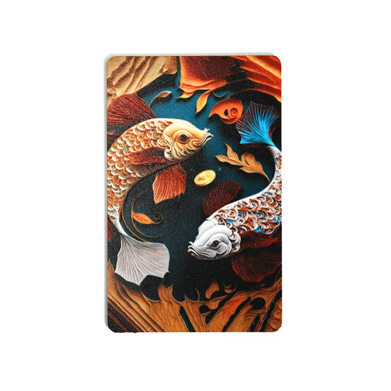 Wood Relief Card