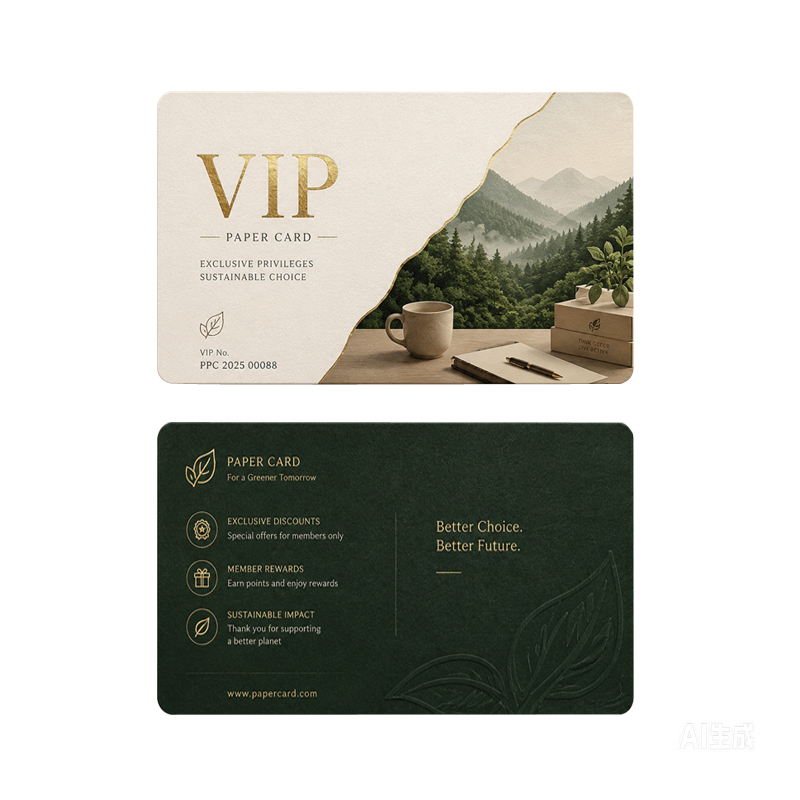VIP Paper Cards