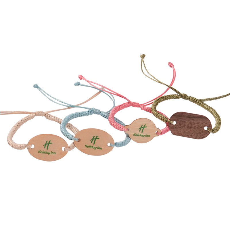 RFID Handcrafted Wooden Tag Bracelets