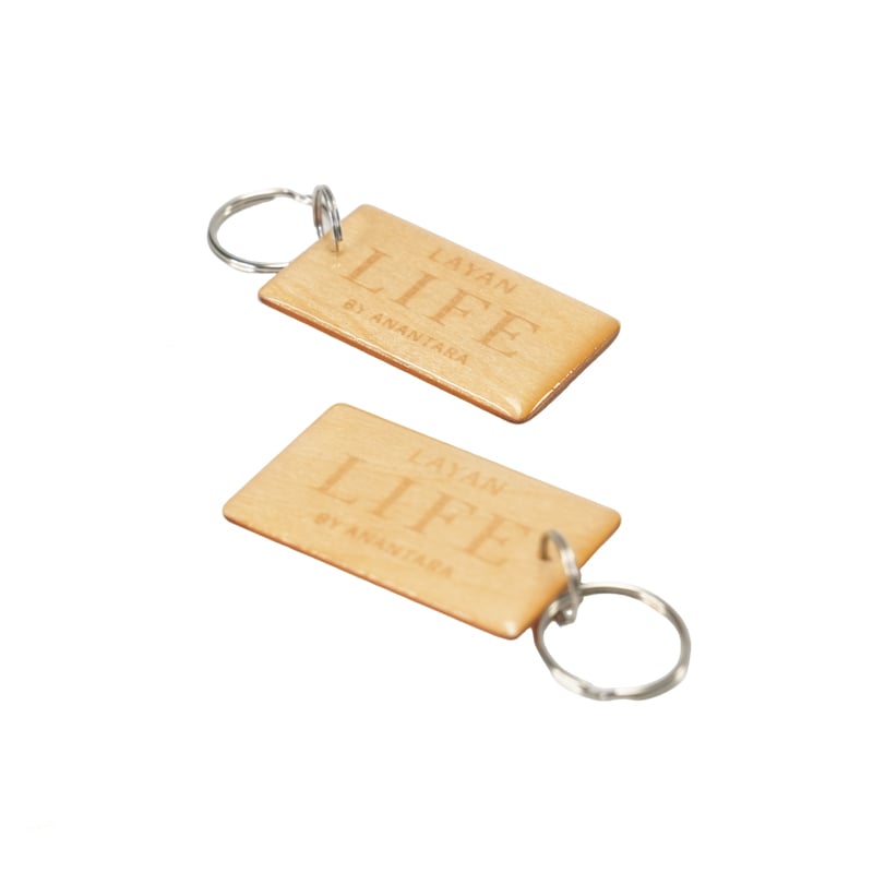 Epoxy Wooden Key Fobs