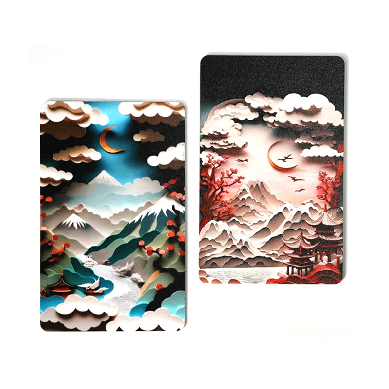 Wood Relief Card