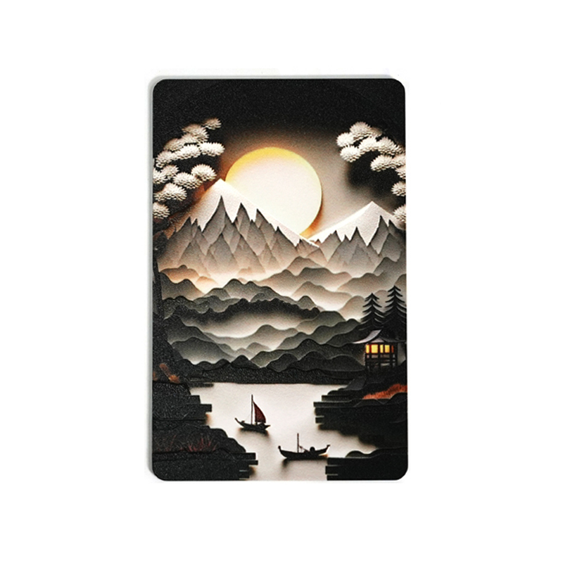 Wood Relief Card