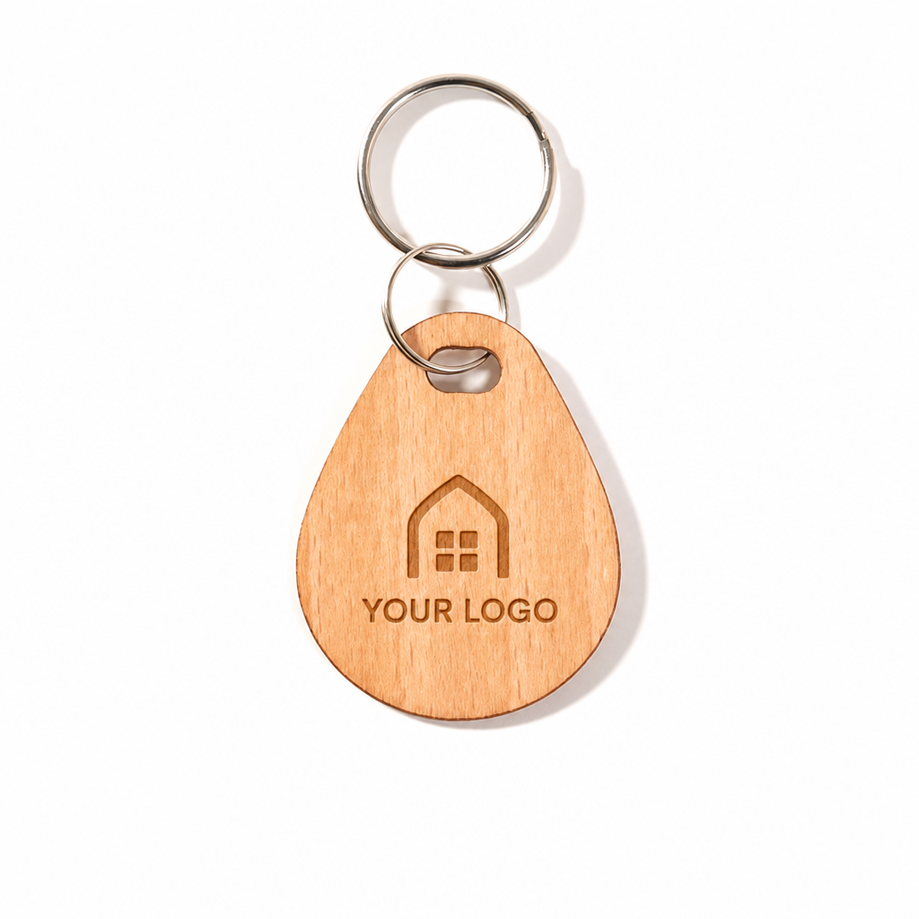 Engraved Wooden Key Fobs