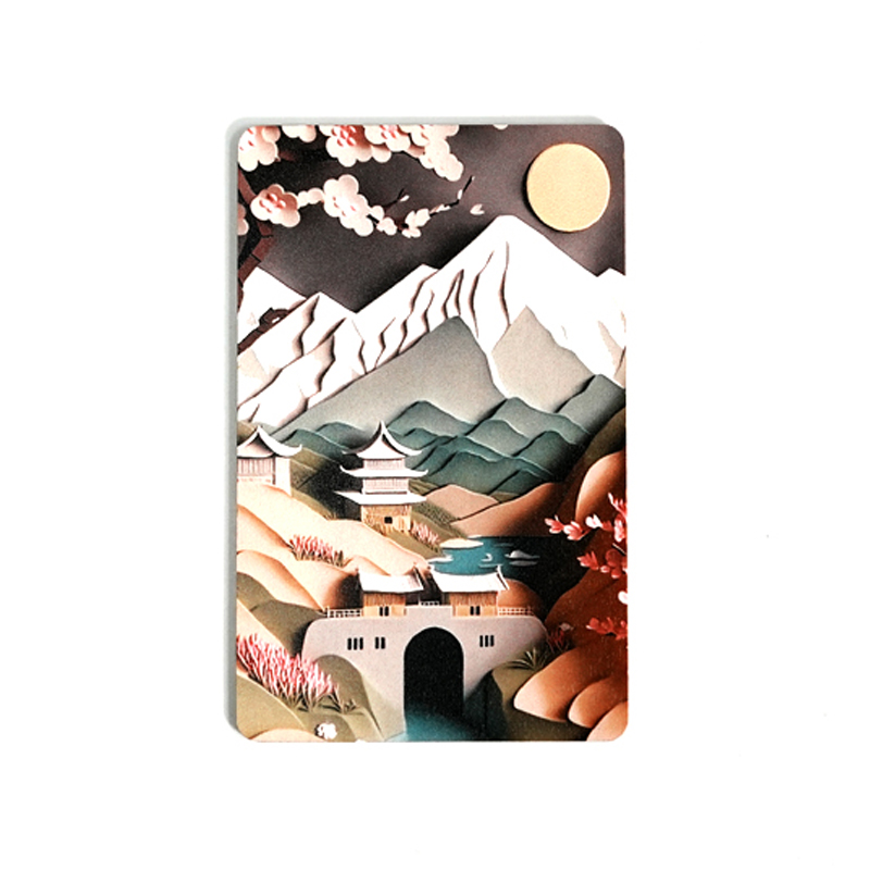 Wood Relief Card