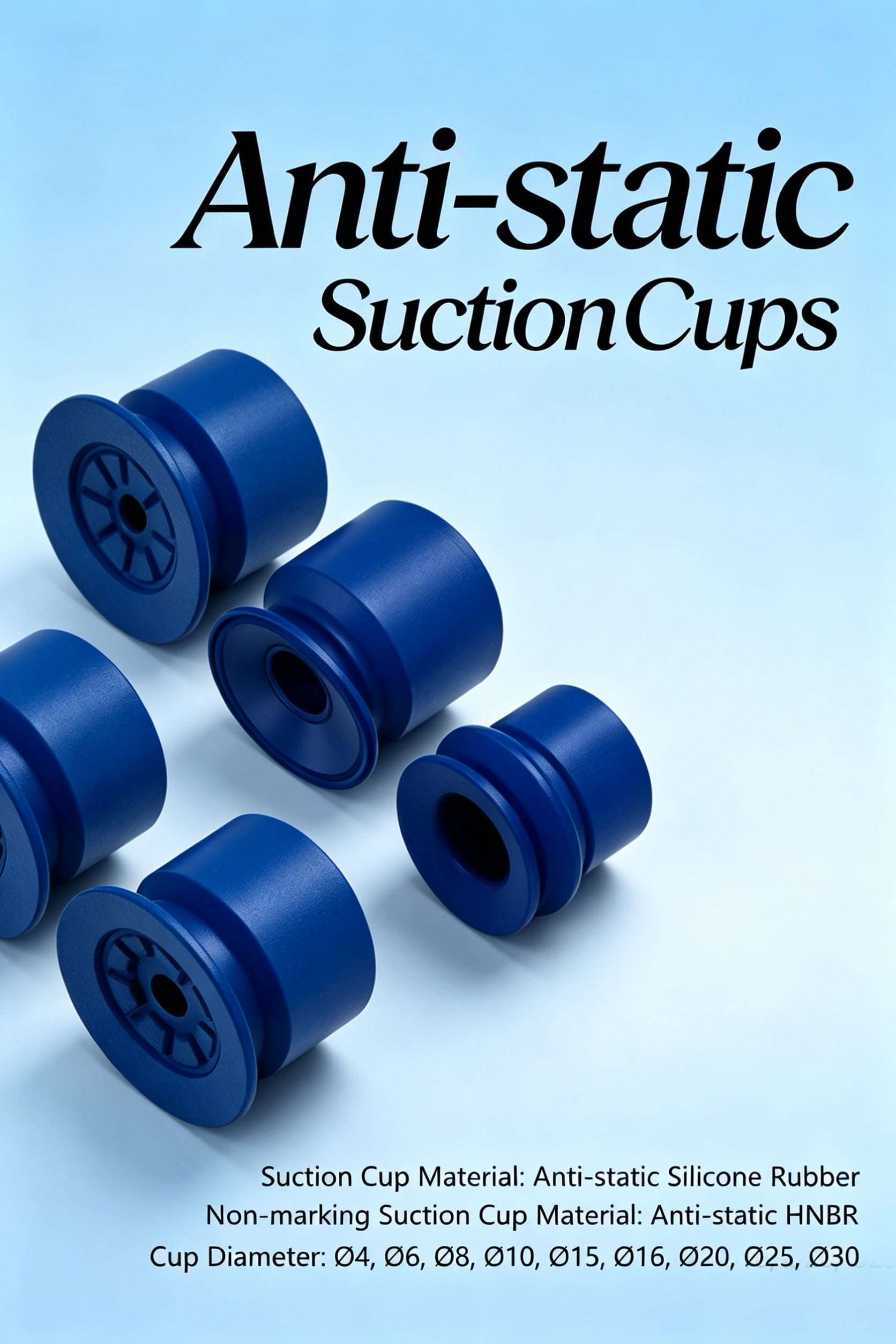 GINIER New HBUE Anti-static Suction Cups Launched