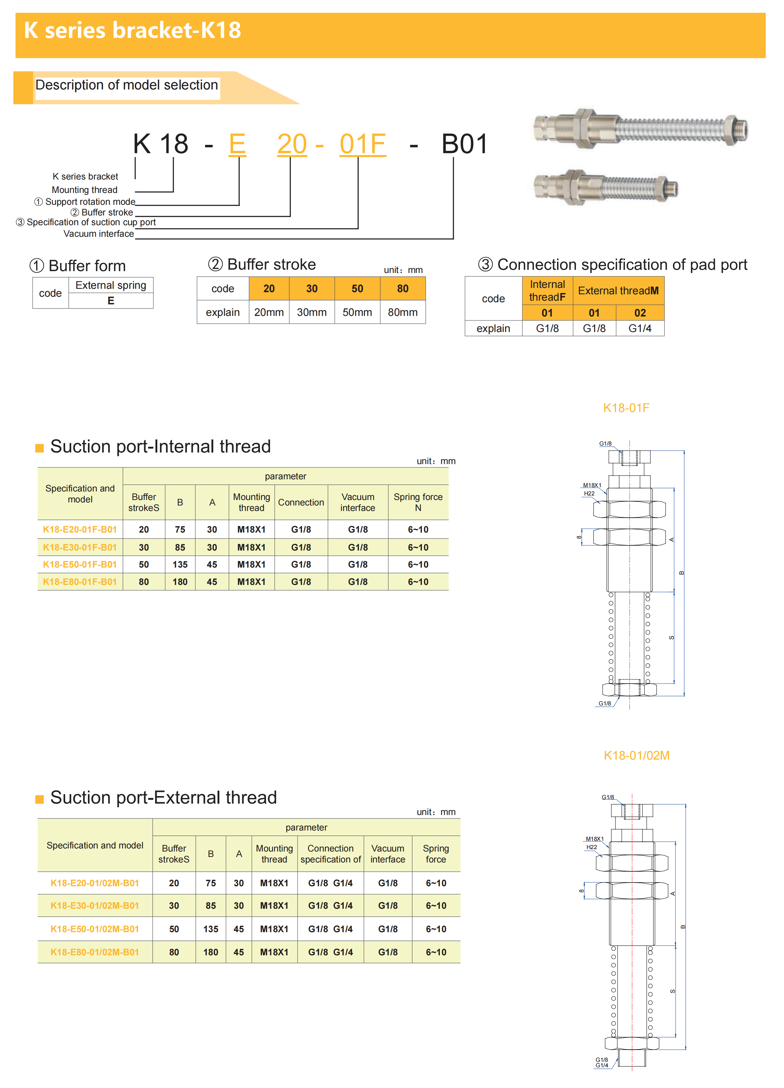 Industrial vacuum bracket installation configuration details