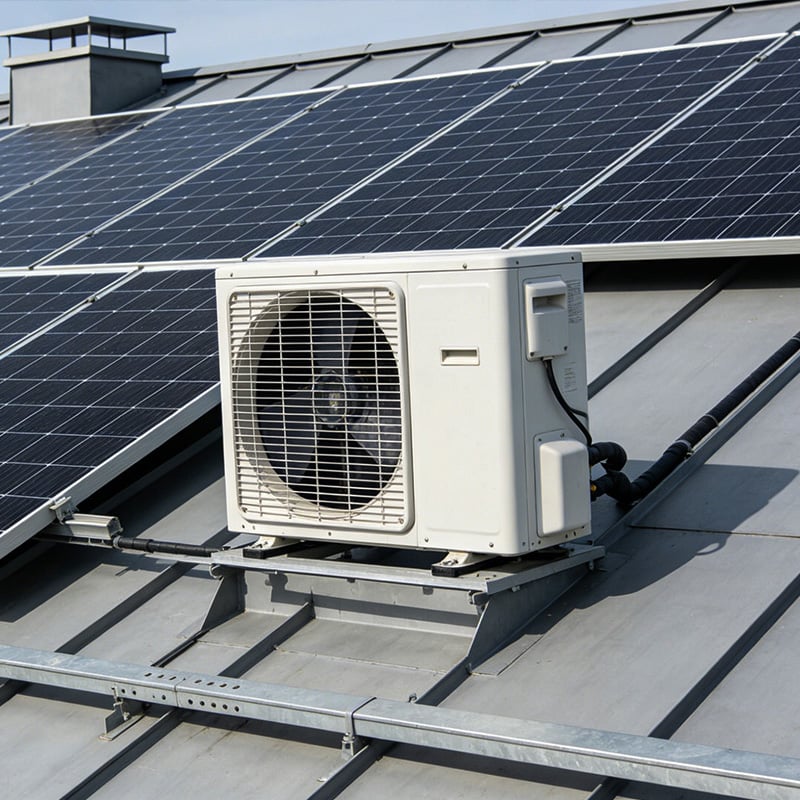 Heat Pump and Solar Panel Integration