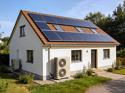 PVT Solar Panels + Heat Pump System: A Green Power Supply and Heating Solution