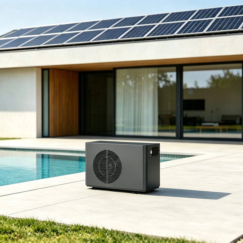 R290 DC Inverter Heat Pump for Swimming Pool Heating