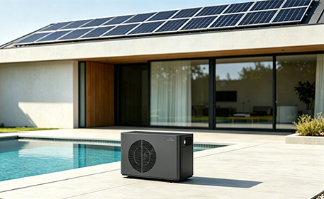Study of Swimming Pool Heat Pump System in a Villa in Southern France