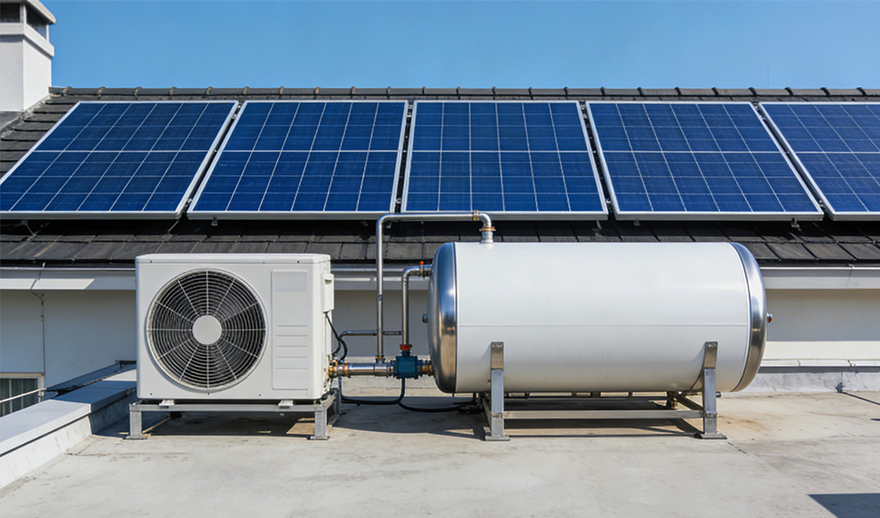 PVT Solar Panel + Heat Pump System Solution for a 240㎡ House in Rome, Italy