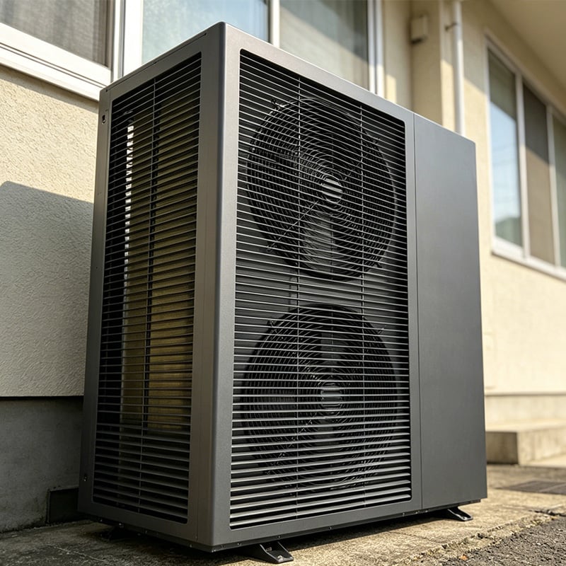 Cost-Effective Air Heat Pump Systems for Large-Scale Projects
