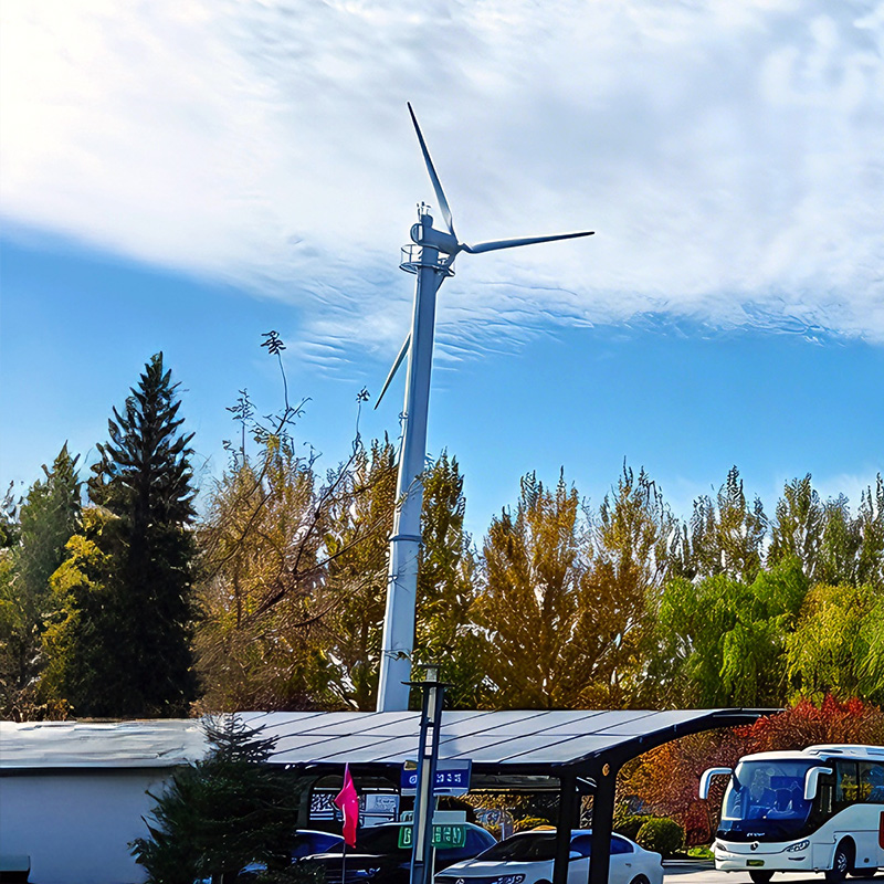 Investing in utility-scale wind turbines for sustainable power.