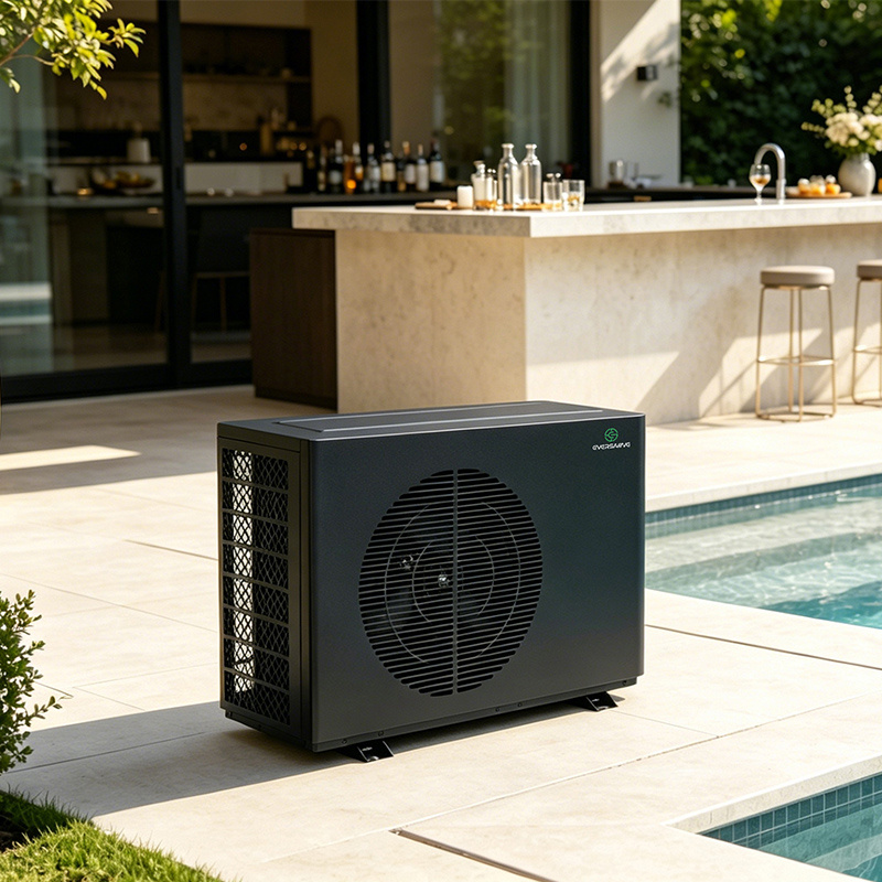 R290 DC Inverter Heat Pump for Swimming Pool Heating