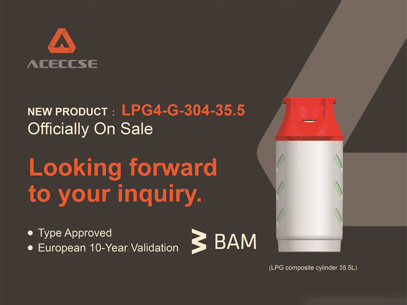 Launch of 35.5L LPG Composite Cylinder with Innovative Pulley Design for Efficient Operation