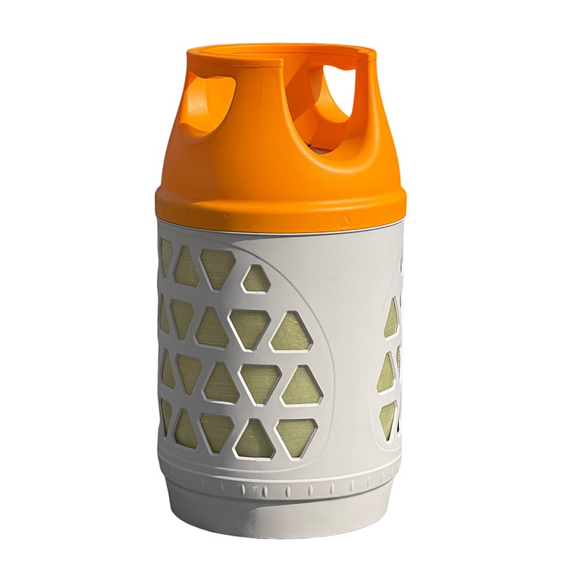 LPG4-G-304 Household LPG Gas Cylinder, Fiber Composite Cylinder Safe for Daily Cooking Purpose