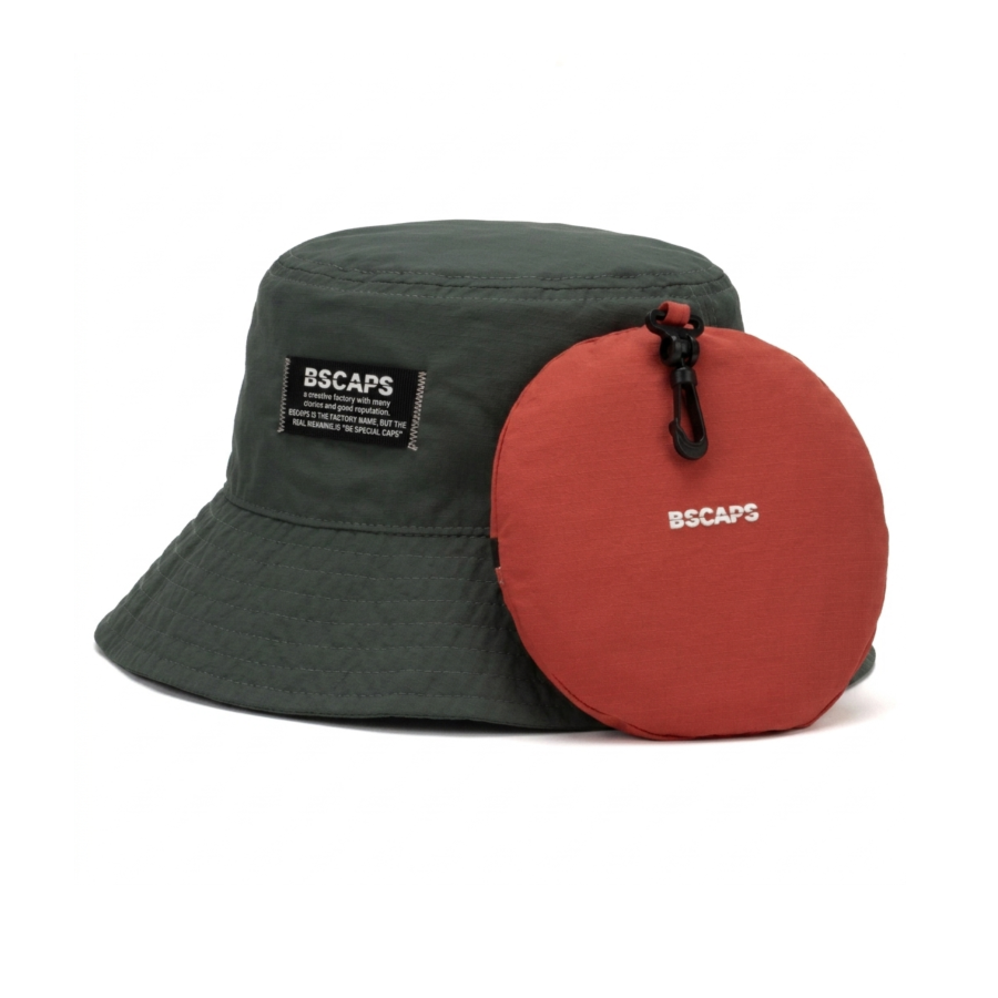 Topi Bucket Kustom Premium yang Dapat Dilipat dan Dibawa, Topi Bisbol Profesional dengan Logo Silikon Kustom dan Bordir Logo Kustom untuk Pemakaian Sehari-hari dan Aktivitas di Luar Ruangan