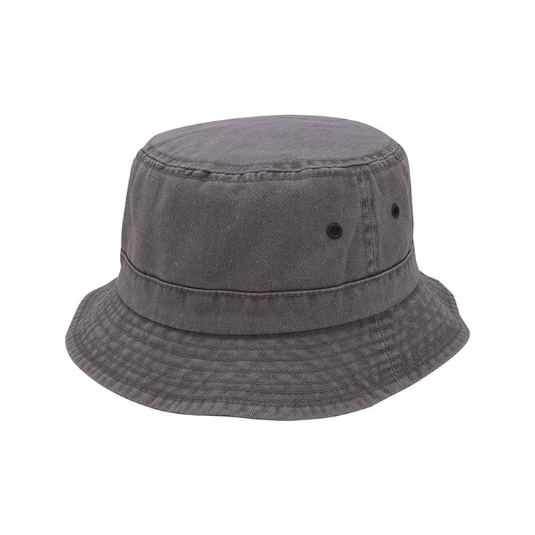 Premium Custom 7801 Isprani pigmentno obojeni čahura za kantu Osamnaest boja s mesnatim očima i valovitom rubom Pamuk Twill Vanjski kapuljač za sunce za običnu odjeću putovanja i promocijski brend
