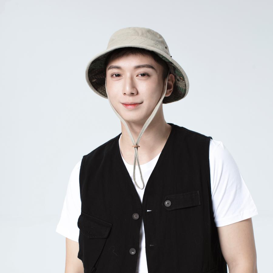 Premium kšiltovka ve stylu boonie bucket hat s kamuflážním barevným blokem a ochranou proti UV záření pro venkovní použití – profesionální baseballová čepice s individuálním vyšitým logem pro každodenní nošení i venkovní aktivity