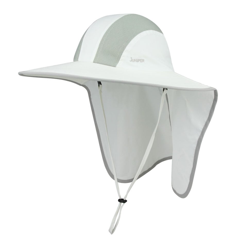 Premium Özel J7250 Geniş Kenarlı Güneş Şapkası, Solunum Yapabilen Örgü ve Entegre Boyun Flap’ı ile UPF 50+ UV Koruma Sunan Outdoor Legionnaire Safari Şapkası, Balıkçılık, Yürüyüş, Bahçecilik ve Seyahat İçin Ayarlanabilir Çene Bağcığı