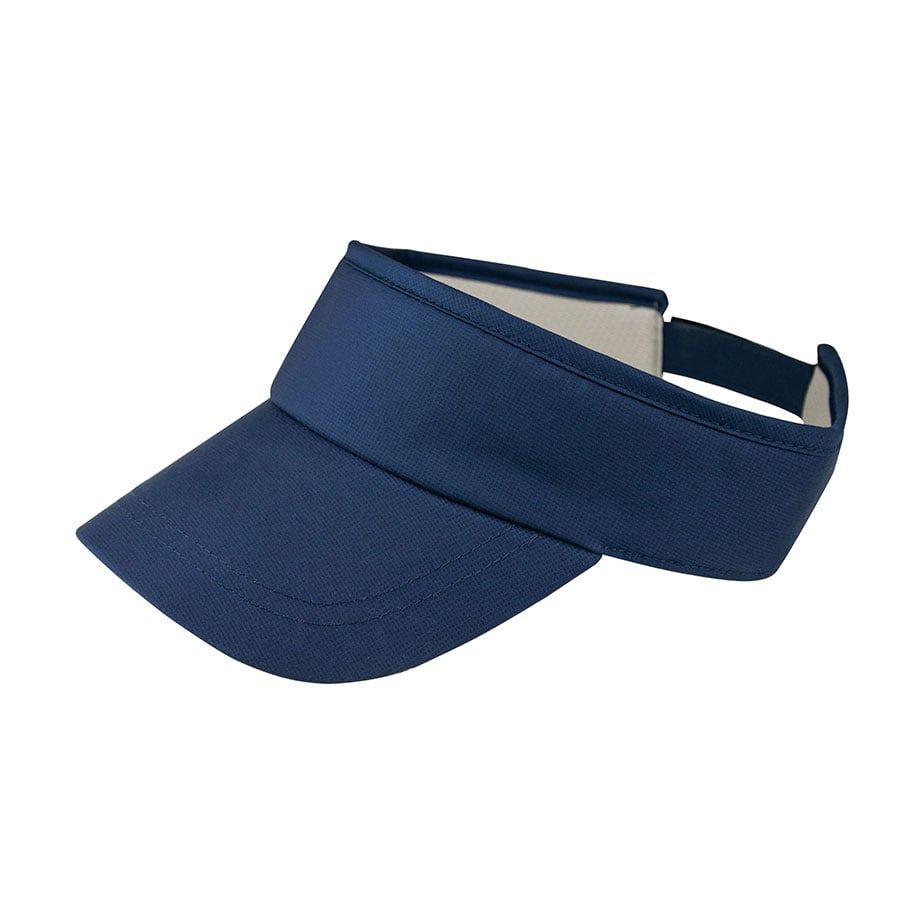 Premium Custom J7256 Performance Sun Visor s vodom za glavu za otvaranje vlažnosti Prilagođivani otvoreni dizajn lagan sportski visor za golf Tenis Trčanje Aktivnosti na otvorenom i promocijski brend