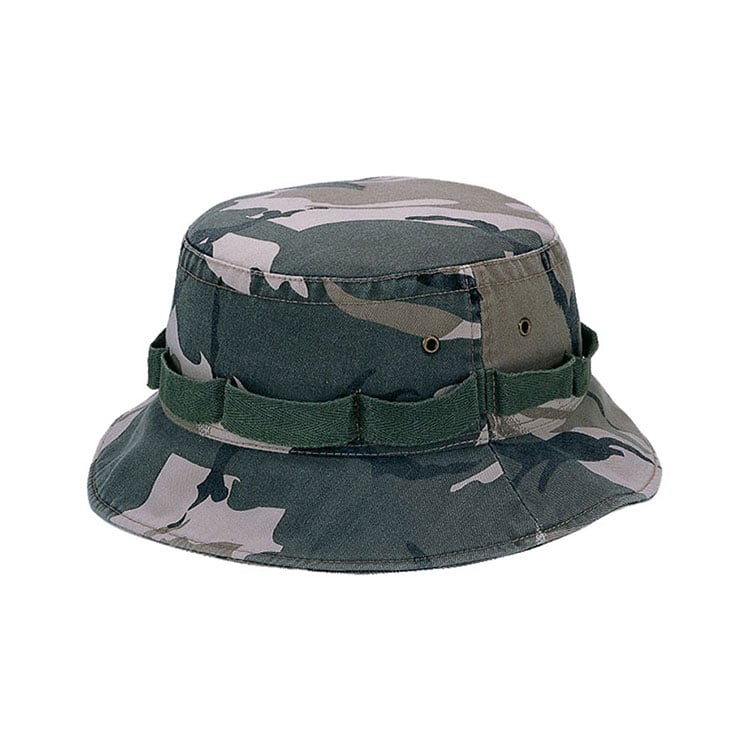 Premium Custom 9012 Webbing-Band Boonie Hat s petljama i mesnatim očima Trajni kamuflaž Vanjski taktički šešir za lov na vanjski rad i promotivni brend