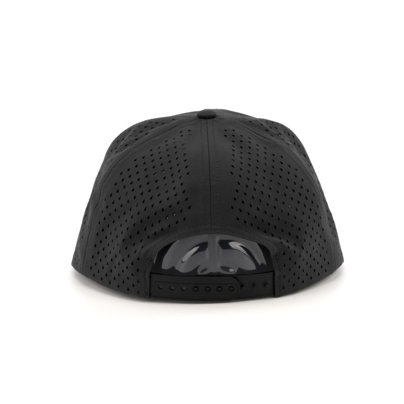 Premium kvalitní 5panelová dýchací baseballová čepice pro venkovní sporty s individuálním silikonovým logem, nastavitelnou šňůrkou pro golf a baseball, profesionální baseballová čepice s individuálním vyšitým logem pro každodenní nošení a venkovní aktivity