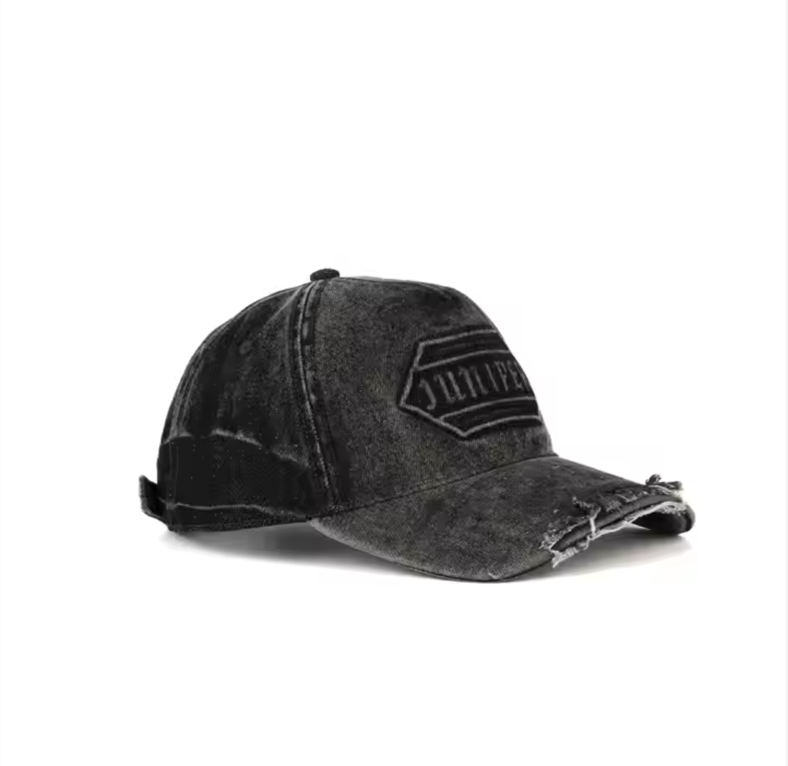 Premium Custom Vintage Washed Distressed Structured Baseball Cap Professional Baseball Cap with Custom Logo Embroidery for Daily Wear and Outdoor Activities