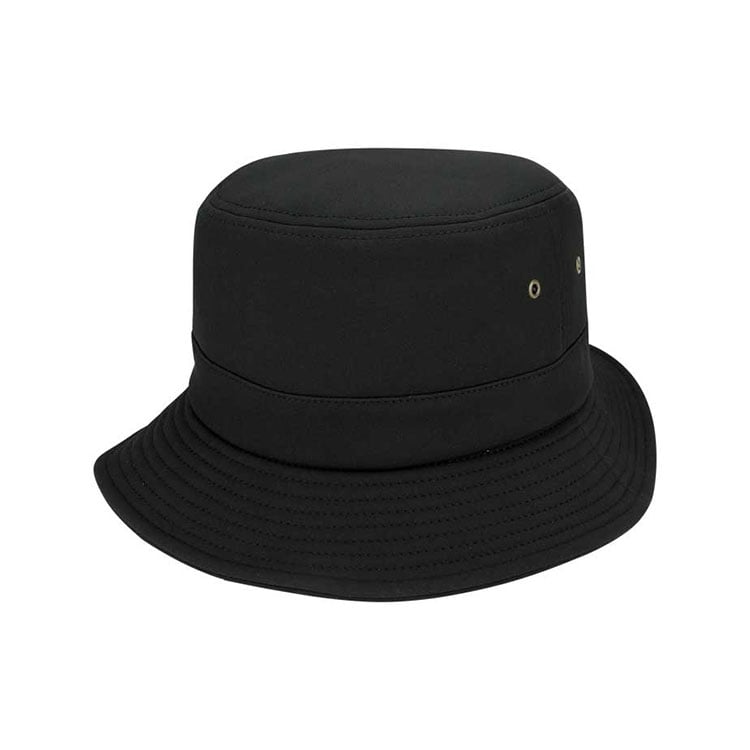 Premium Custom J3610 Classic Bucket Hat s pištoljem-metal ventilacija Grommets Široko šišena rub Cotton Canvas Outdoor Sun Cap za planinarenje putovanja i promotivnog branding