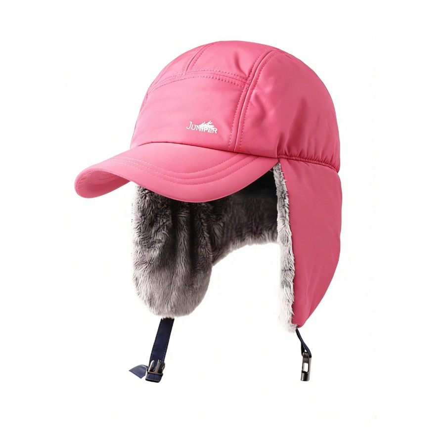 Chapeau de trappeur en laine chaud et coupe-vent d’hiver haut de gamme personnalisé, avec broderie sur mesure du logo, pour usage quotidien et activités en extérieur