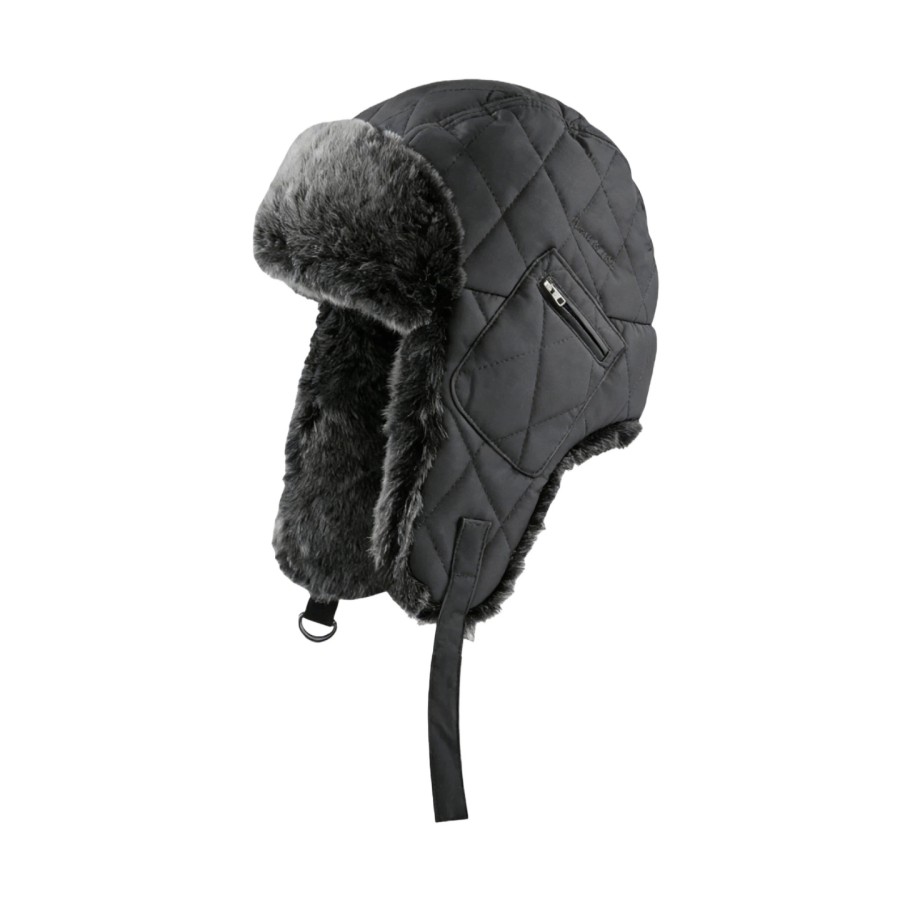 Bonnet oushanka en laine chaud et coupe-vent d’hiver haut de gamme personnalisé, avec broderie sur mesure du logo, pour usage quotidien et activités en extérieur