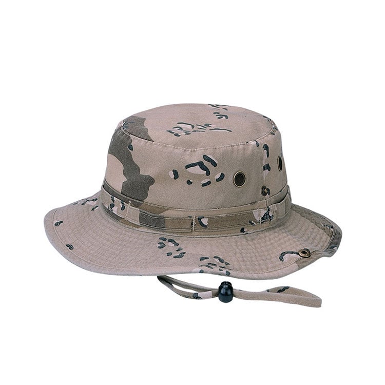 Premium Custom 9013A Multi-Camouflage Snap-Brim Boonie Hat with Foliage Loops and Mesh Vents Ripstop Outdoor Tactical Cap for Hunting Outdoor Work and Promotional Branding