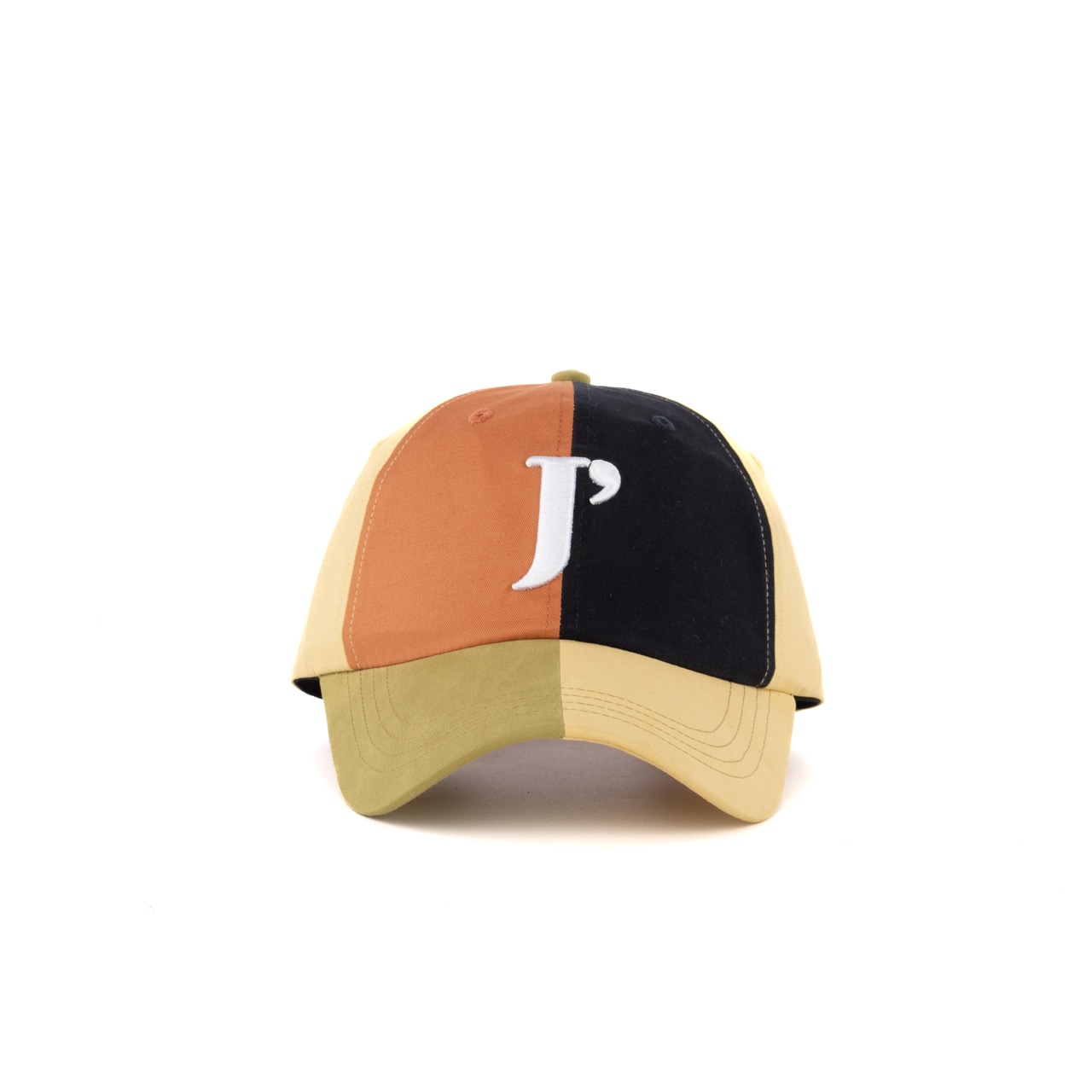 Căciulă premium personalizată de baseball cu 6 panouri, în blocuri de culori diferite, cu broderie 3D relief și personalizabilă; căciulă profesională de baseball cu logo personalizat brodat, potrivită pentru utilizare zilnică și activități în aer liber