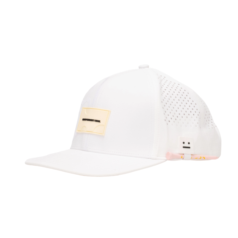 Cappellino da baseball premium personalizzato per golf, a pannelli, con patch in silicone e fessure laterali per tee da golf, per uso quotidiano e attività all'aperto