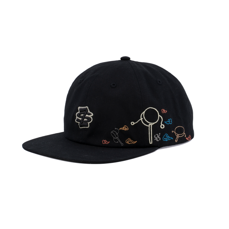 Premium kvalitní nestrukturovaná baseballová čepice s 6 panely, se snapback uzávěrem, plochým okrajem, aplikovaným motivem a nízkým profilem, s vyšitým logem – profesionální baseballová čepice s možností vyšití vlastního loga pro každodenní nošení i venkovní aktivity