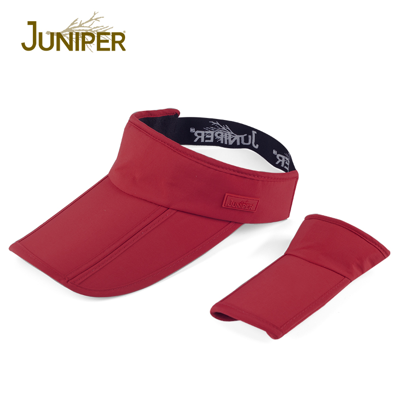 Visière solaire premium personnalisée, pliable en 3 parties, avec protection UV et partie supérieure ouverte, dotée d’une bande élastique anti-transpiration, casquette de baseball professionnelle avec broderie de logo personnalisé pour usage quotidien et activités en plein air