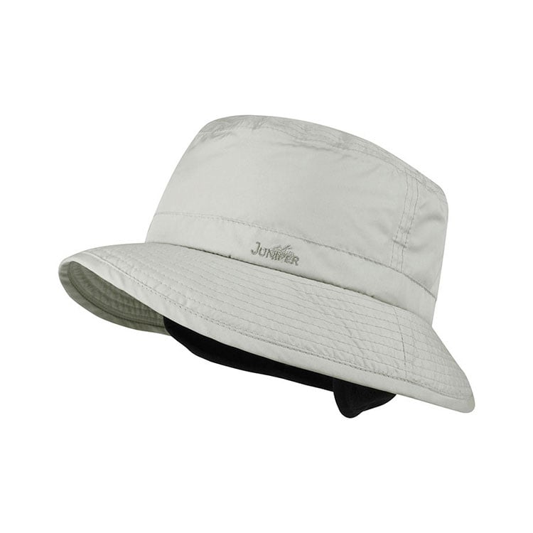 Premium Custom J3609 Bucket Hat s integrisanim ušnim preklopcima i tonalnim borovnim vezanjem vodotvoran širokog rubnog vanjskog šešir za hladno vrijeme planinarenje putovanja i promotivni brendiranje
