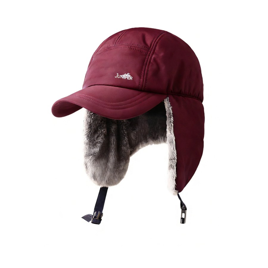 Chapeau de trappeur en laine chaud et coupe-vent d’hiver haut de gamme personnalisé, avec broderie sur mesure du logo, pour usage quotidien et activités en extérieur