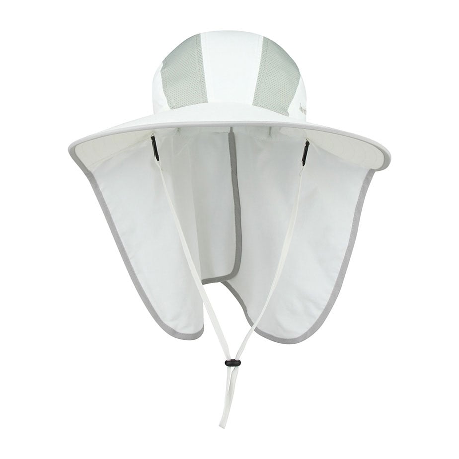 Premium Custom J7250 Wide Brim Sun Hat with Breathable Mesh and Integrated Neck Flap UPF 50 Plus UV Protection Outdoor Legionnaire Safari Cap Adjustable Chin Cord for Fishing Hiking Gardening Travel
