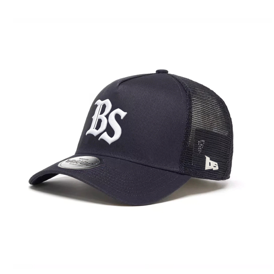 Cappellino da truccatore premium personalizzato, strutturato, a 5 pannelli, con visiera pre-curvata, in rete, ricamato, cappellino da baseball professionale con ricamo personalizzato del logo, adatto per l'uso quotidiano e le attività all'aperto