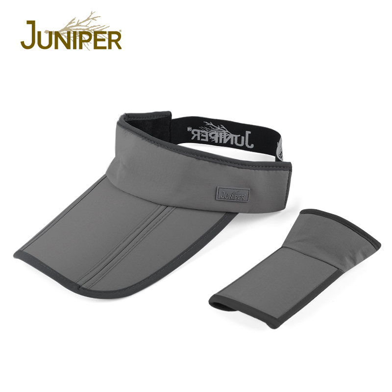 Visière solaire premium personnalisée, pliable en 3 parties, avec protection UV et partie supérieure ouverte, dotée d’une bande élastique anti-transpiration, casquette de baseball professionnelle avec broderie de logo personnalisé pour usage quotidien et activités en plein air