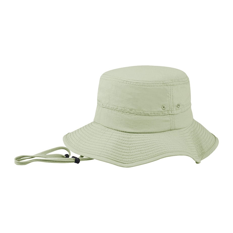 Premium Custom Promotional J7227 Juniper Outdoor Performance Sun Hat with Adjustable Toggle Closure Lightweight Breathable UV Protection Cap for Hiking Fishing Gardening and Travel Branded Athletic Headwear