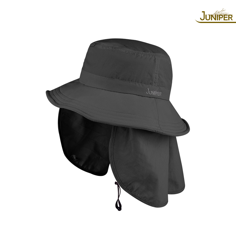 Premium Custom Summer Breathable Bucket Sun Hat with Detachable Neck Flap Adjustable Drawstring Professional Baseball Cap with Custom Logo Embroidery for Daily Wear and Outdoor Activities