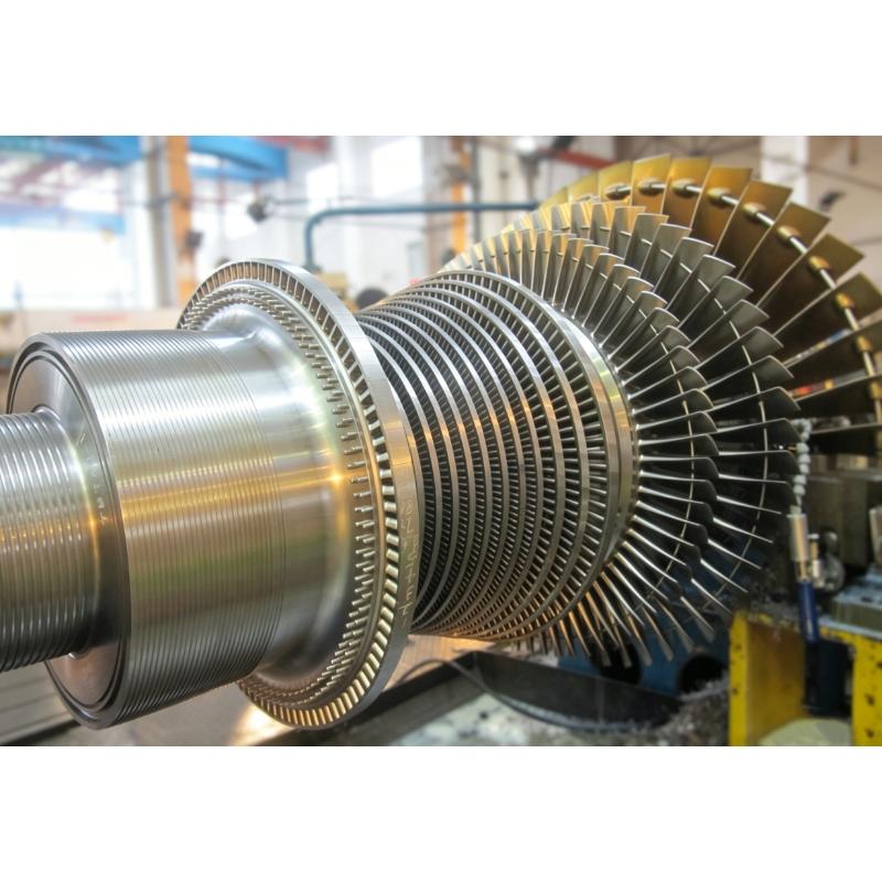 Nitriding for Titanium Alloy (Ti-6Al-4V) Blades of Large Steam Turbine Main Unit