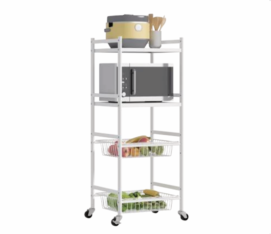 4-layers multifunctional shelf