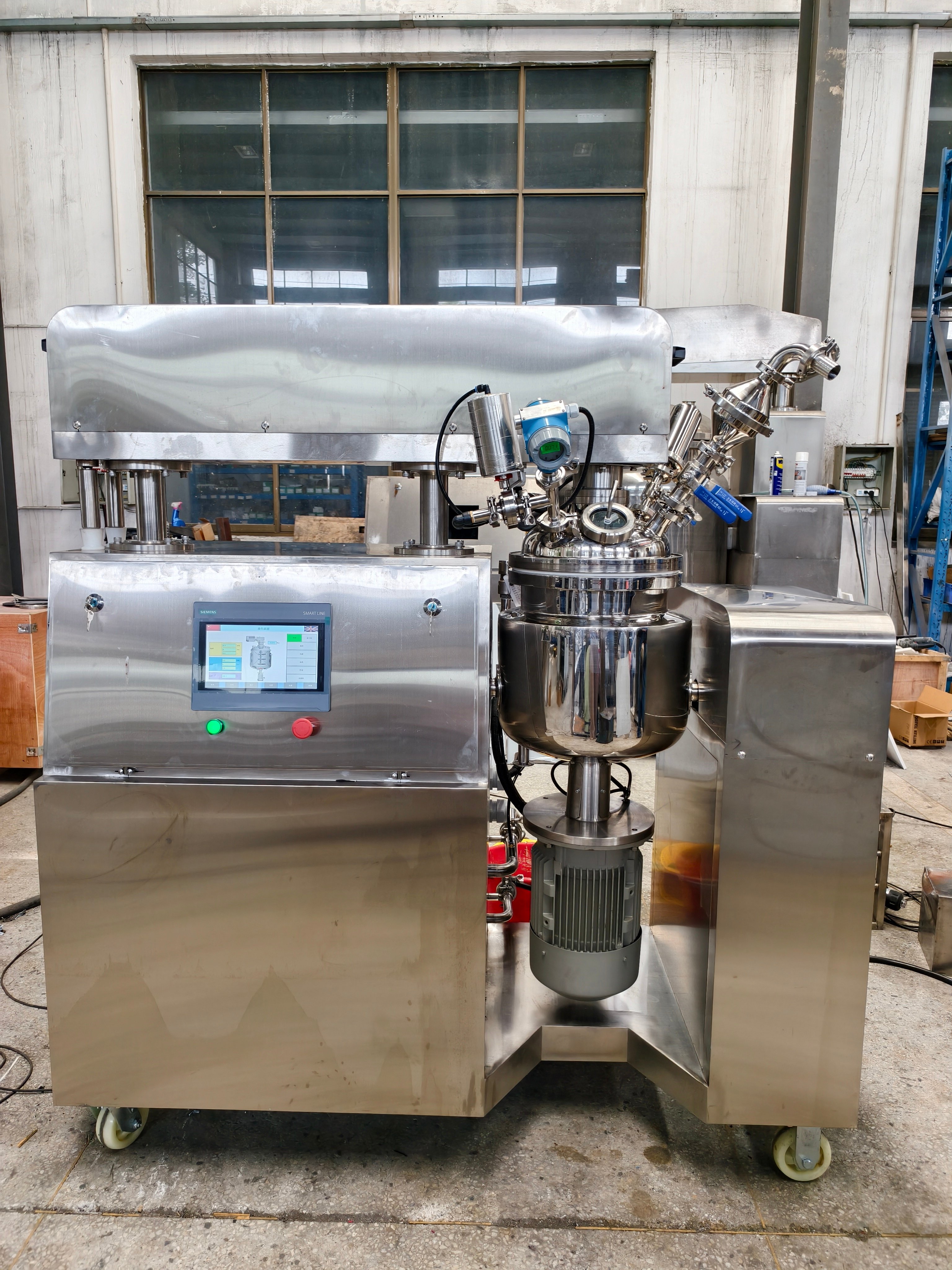 20L lifting hydraulic vacuum emulsifier