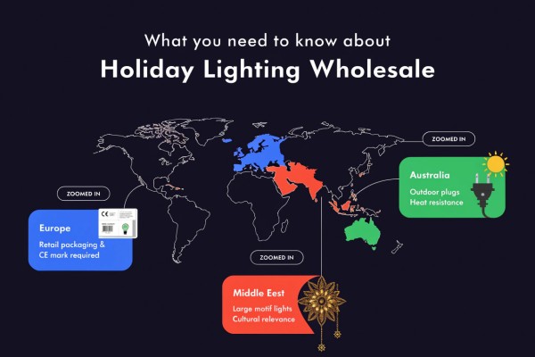 Holiday Lighting Wholesale Market Checks holiday lighting wholesale market checks for Europe Australia and Middle East buyers